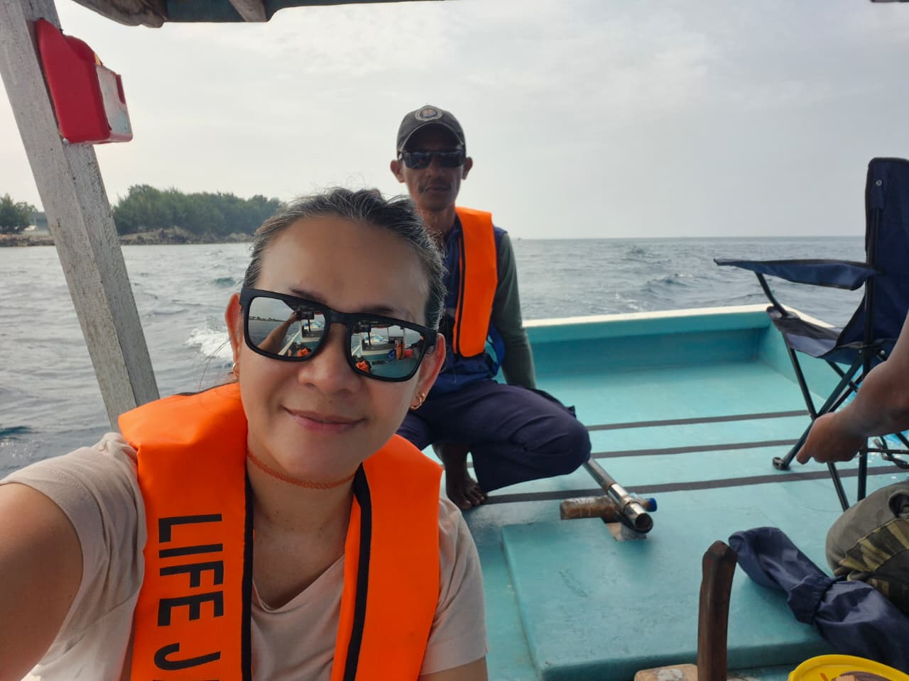Snorkeling bersama Evara